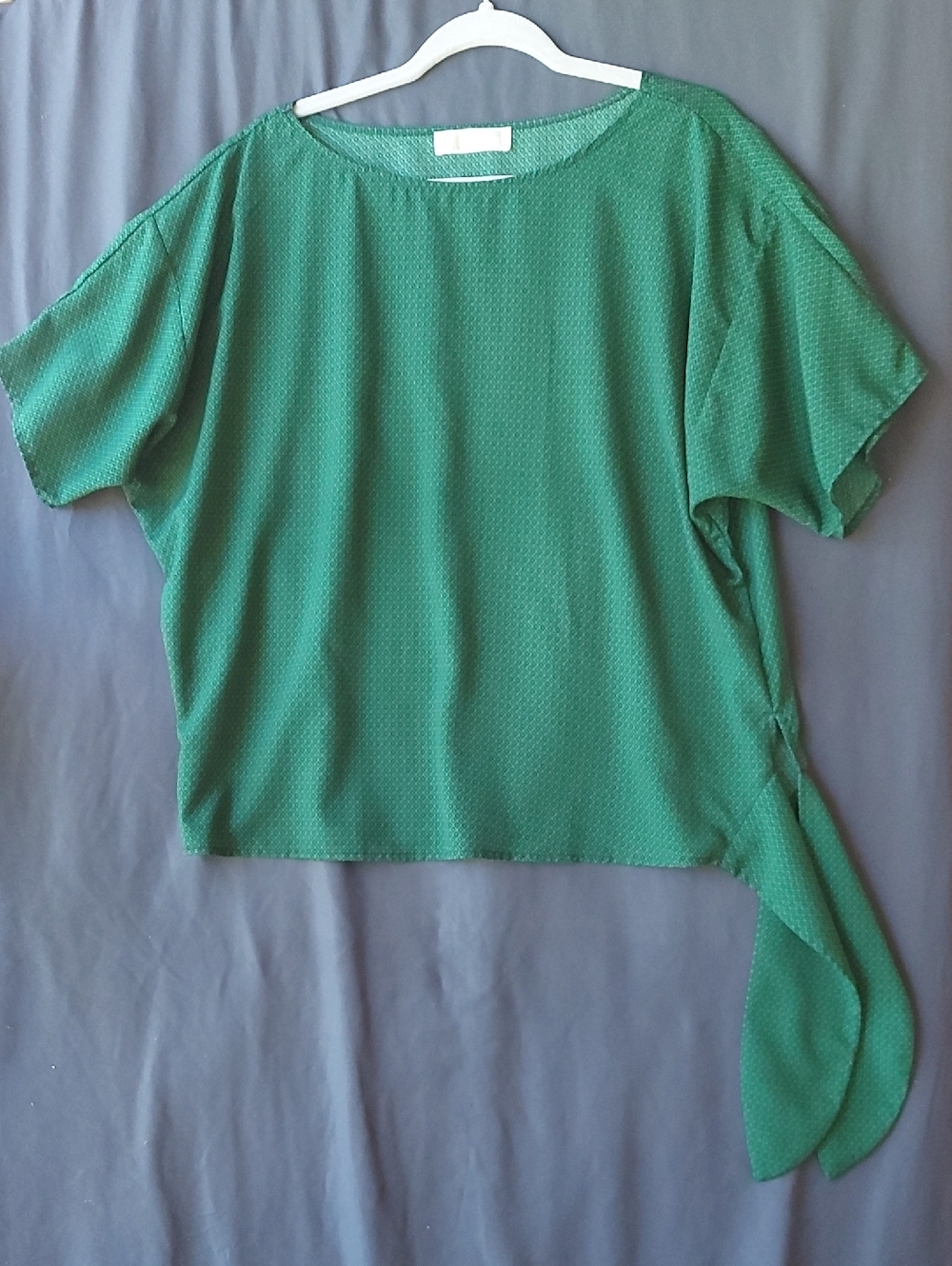 MICHAEL Michael Kors Green Geometric Print Top